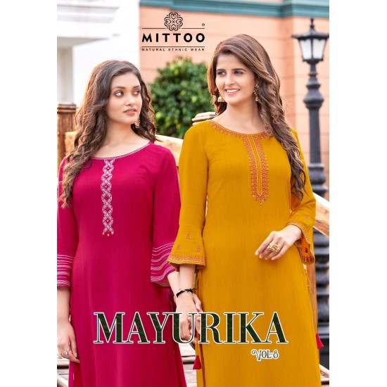 MITTOO KURTI Mayurika Vol 8