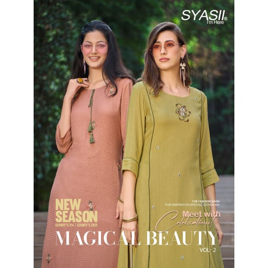 SYASII kurti Magical Beauty Vol-2