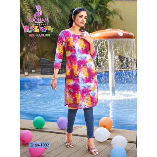 POONAM DESIGNER Pool party