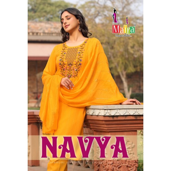 MAIRA KURTI NAVYA VOL 1