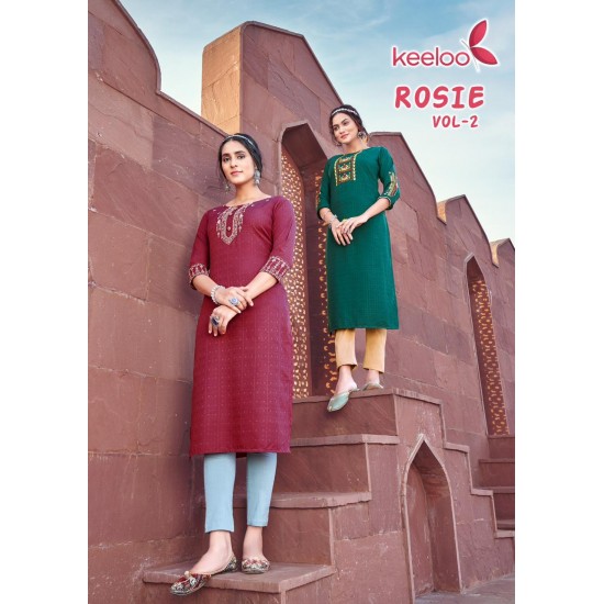 KEELOO  KURTI Rosie Vol 2 