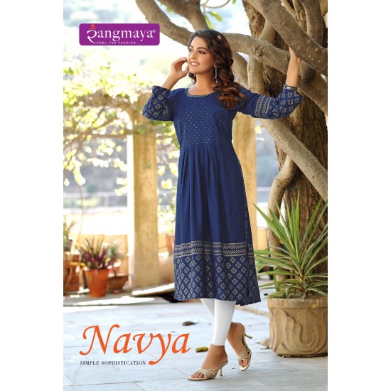 RANGMAYA KURTI NAVYA