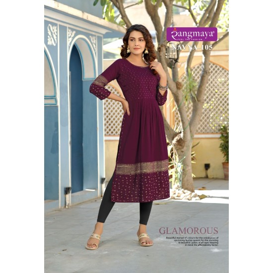 RANGMAYA KURTI NAVYA