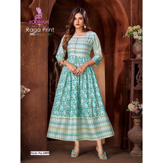 POONAM DESIGNER RAGA PRINT