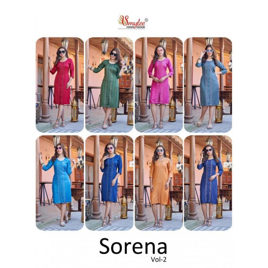 SMYLEE KURTI SORENA vol 2