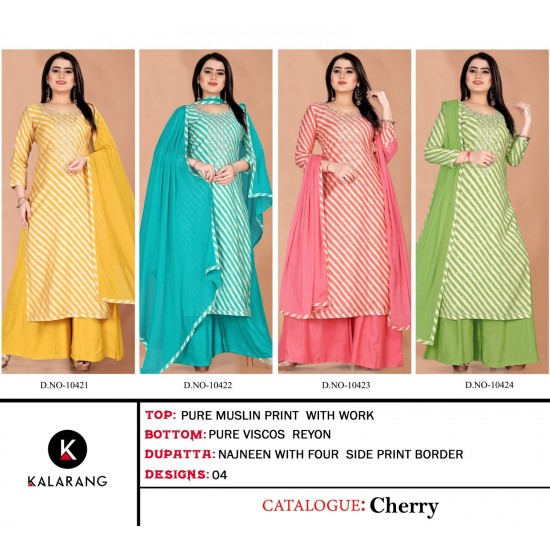 KALARANG KURTI CHERRY