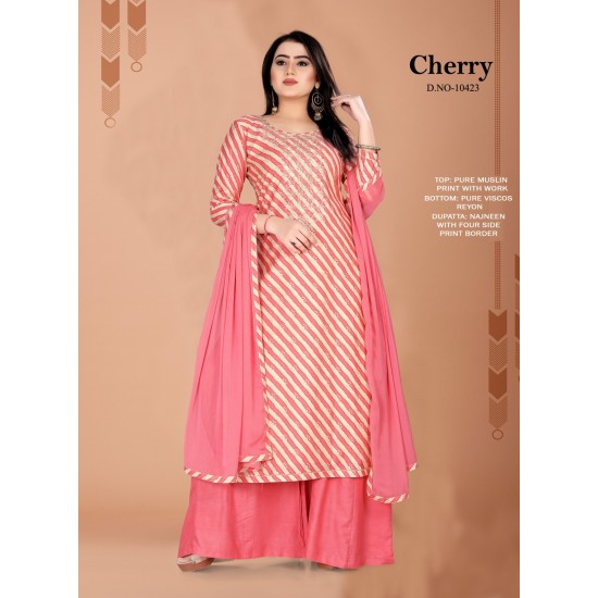 KALARANG KURTI CHERRY