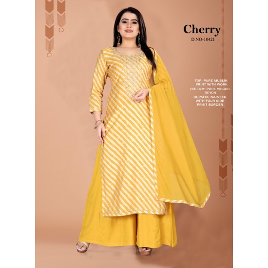 KALARANG KURTI CHERRY