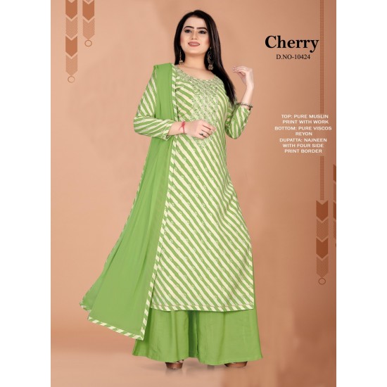 KALARANG KURTI CHERRY