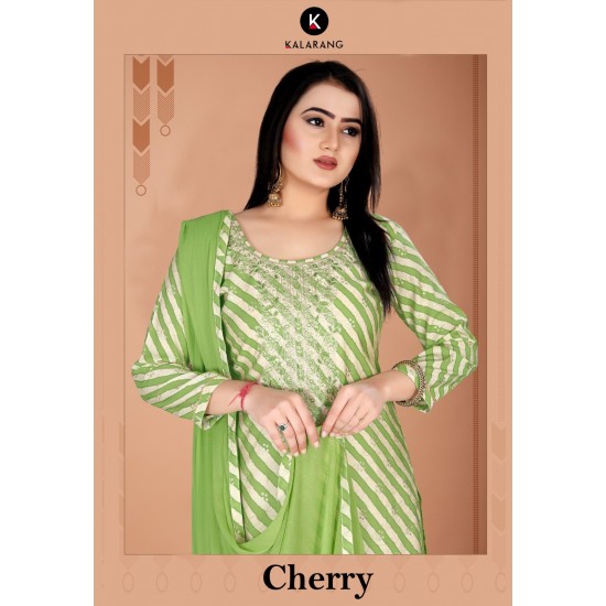 KALARANG KURTI CHERRY