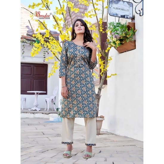 SMYLEE KURTI SILK