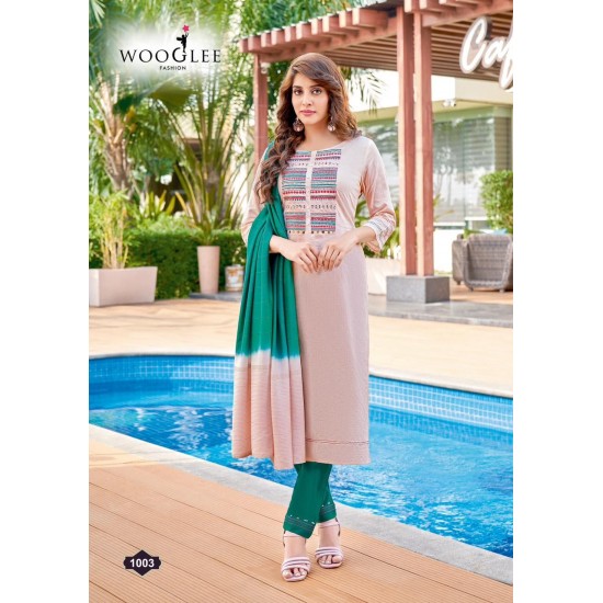 WOOGLEE KURTI RANGAT