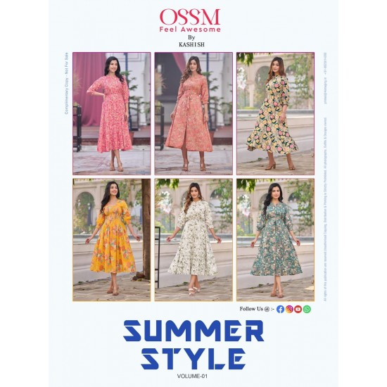 OSSM KURTI Summer Style