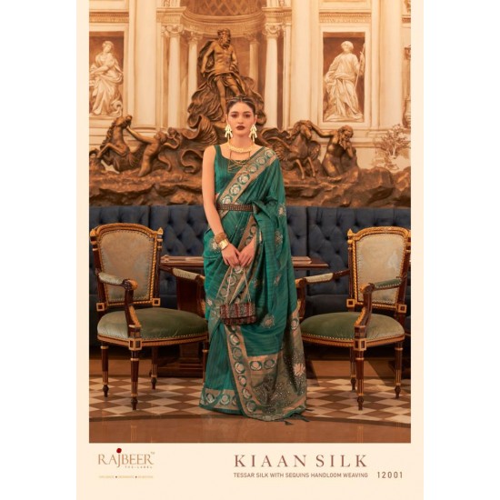 RAJBEER SAREES KIAAN SILK