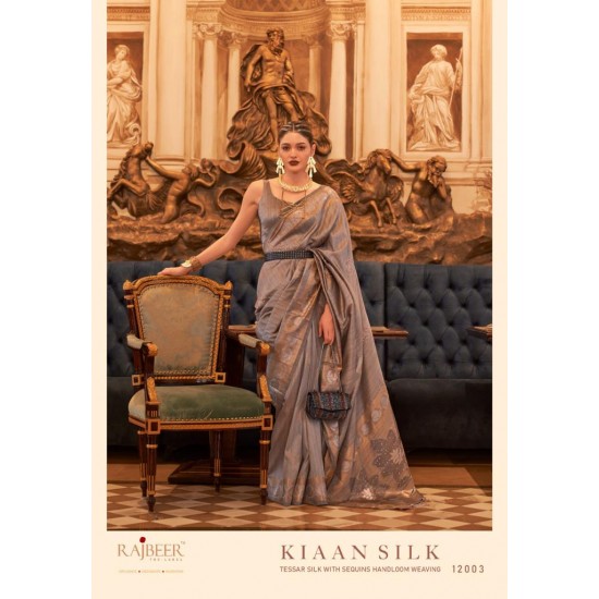 RAJBEER SAREES KIAAN SILK