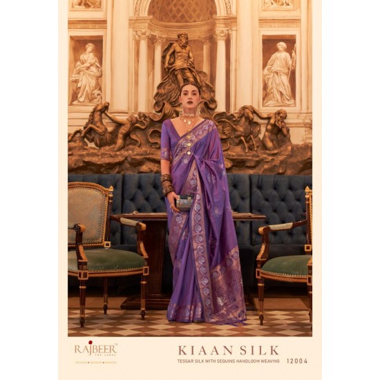 RAJBEER SAREES KIAAN SILK