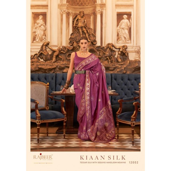 RAJBEER SAREES KIAAN SILK