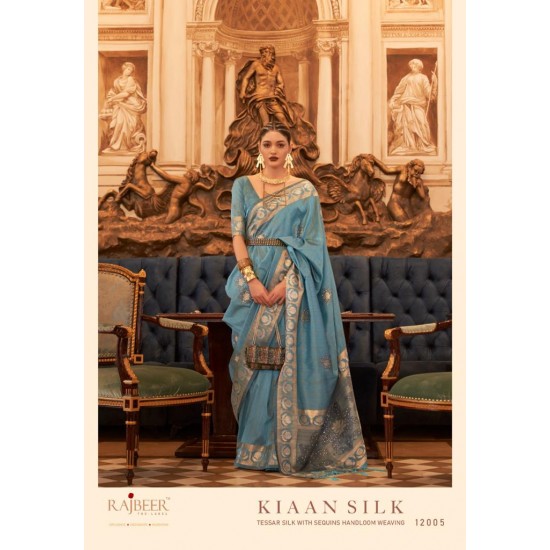 RAJBEER SAREES KIAAN SILK