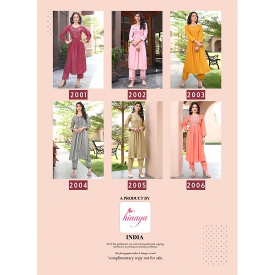 HINAYA KURTI CHAHEK VOL-2