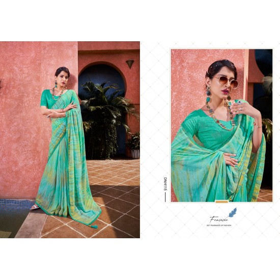 5D DESIGNER SAREES MARIE GOLD