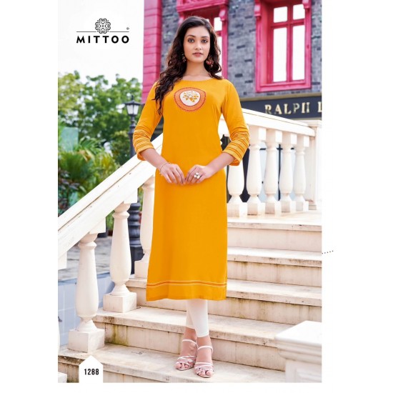 MITTOO KURTI PALAK Vol 33