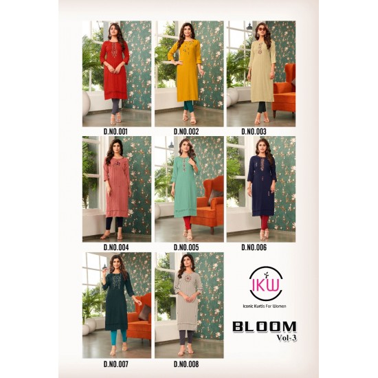 IKW Designs Bloom Vol-3