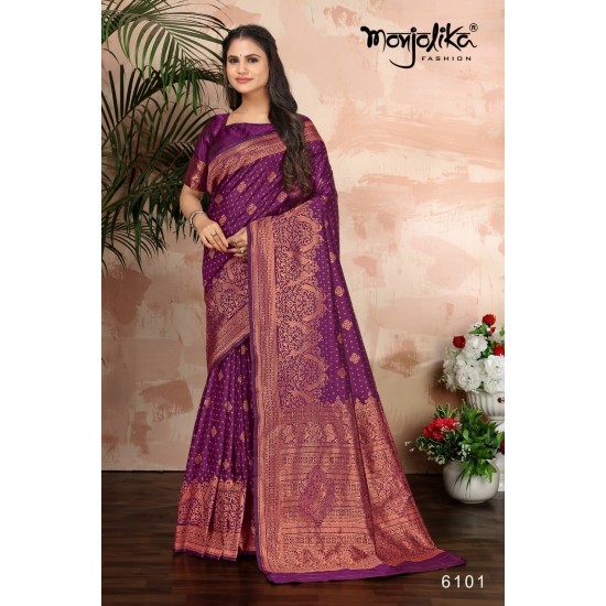 MONJOLIKA SAREES MADHUSHR