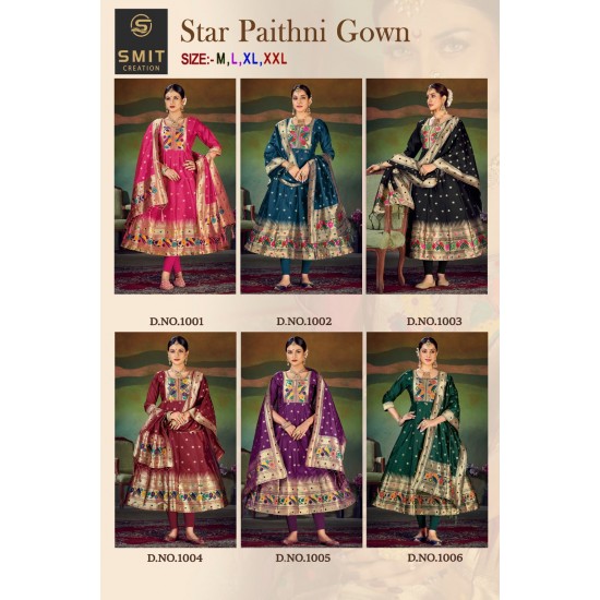 SMIT CREATION STAR PAITHANI GOWN