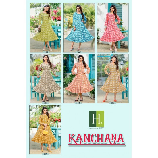 HIRWA KURTI Kanchana