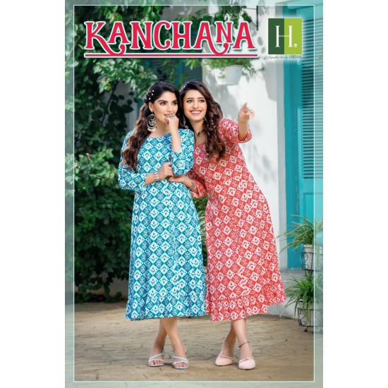 HIRWA KURTI Kanchana