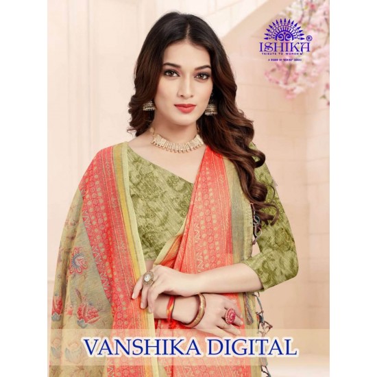 ISHIKA SAREES Vanshika Digital