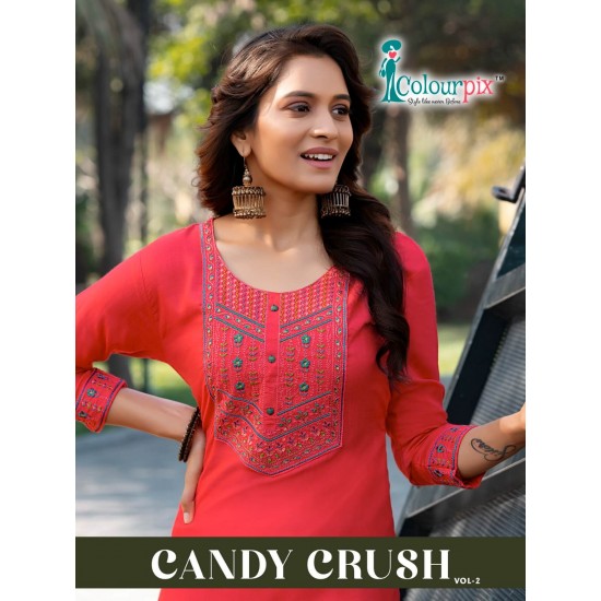 COLOURPIX KURTI Candy crush vol 2