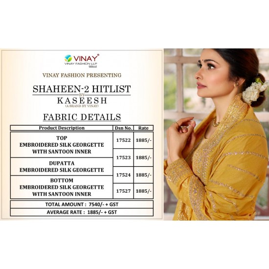 KASEESH KURTI SHAHEEN 2 HITLIST