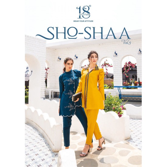 18ATTITUDE KURTI SHO SHAA VOL.02