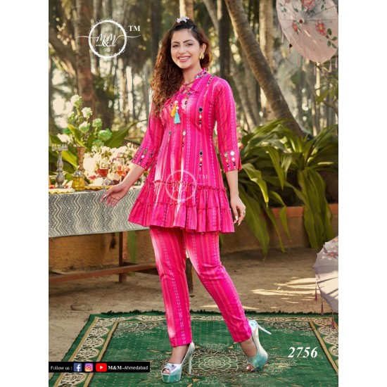 M&M KURTI DSGN NO 2756