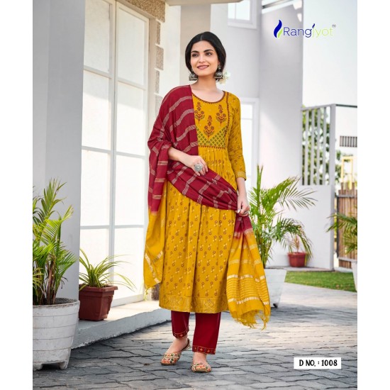 Rangjyot kurti RANGMANCH VOL-2