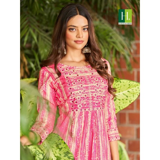 HIRWA KURTI SHIBORI VOL 2