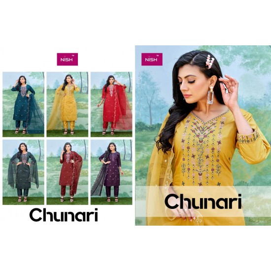 NISH KURTI CHUNARI