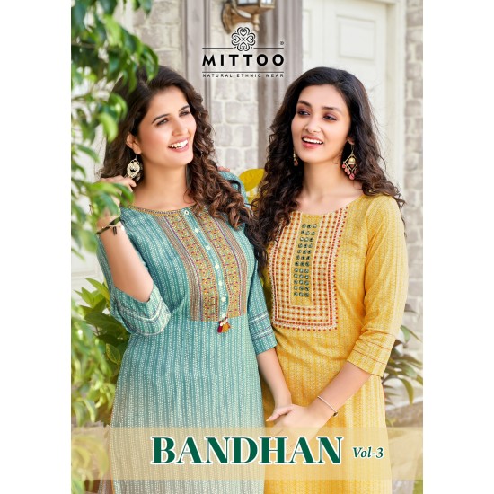 MITTOO KURTI BANDHAN VOL 3