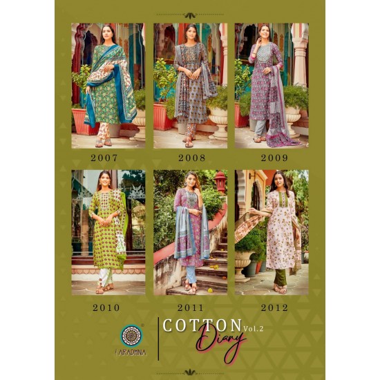 ARADHNA KURTI COTTON DIARY VOL 2