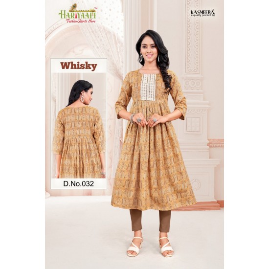 HARIYAALI KURTI WHISKY