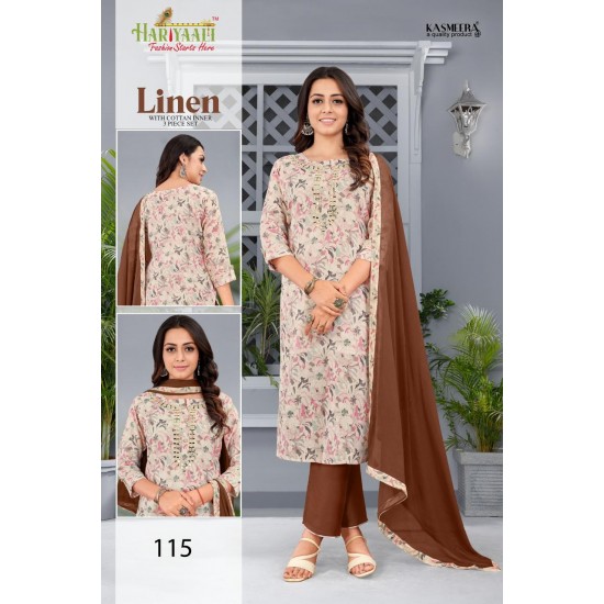 HARIYAALI KURTI LINEN