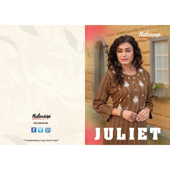  Kalaroop kurti Juliet