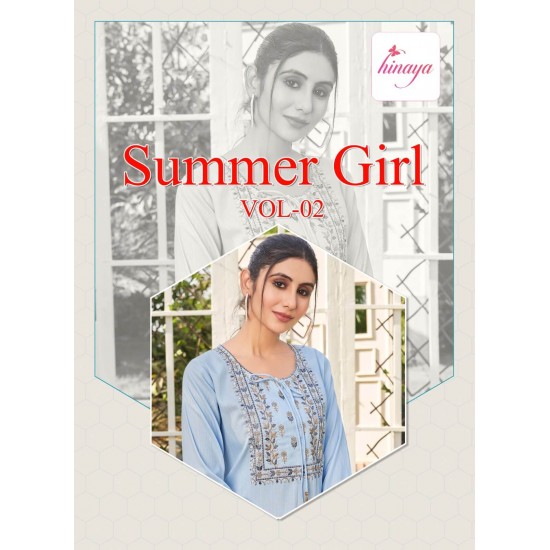 HINAYA KURTI SUMMER GIRL VOL-2