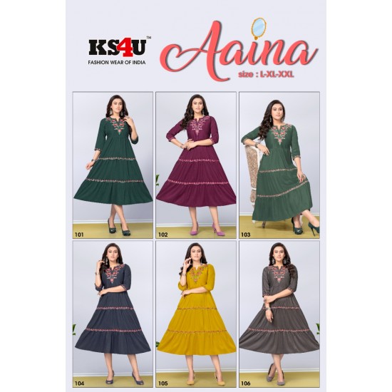 KS4U KURTI AAINA