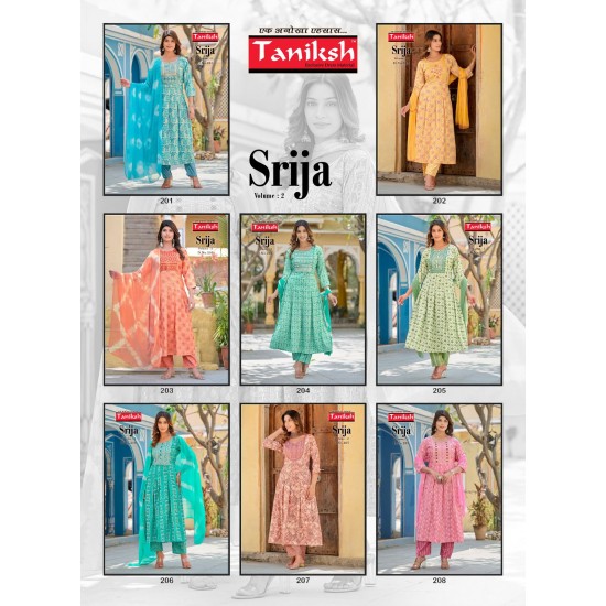 TANIKSH KURTI SRIJA VOL 2