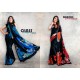 SUSHMA SAREES  BLACK BEAUTIFIED