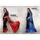 SUSHMA SAREES  BLACK BEAUTIFIED