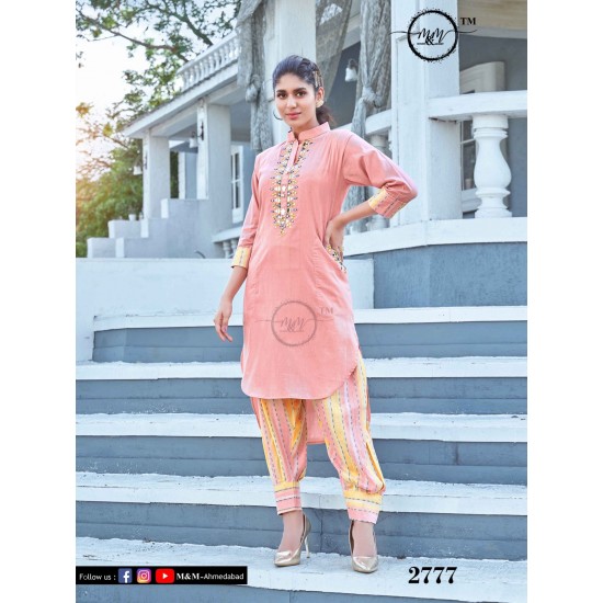 M&M KURTI DSGN NO 2777