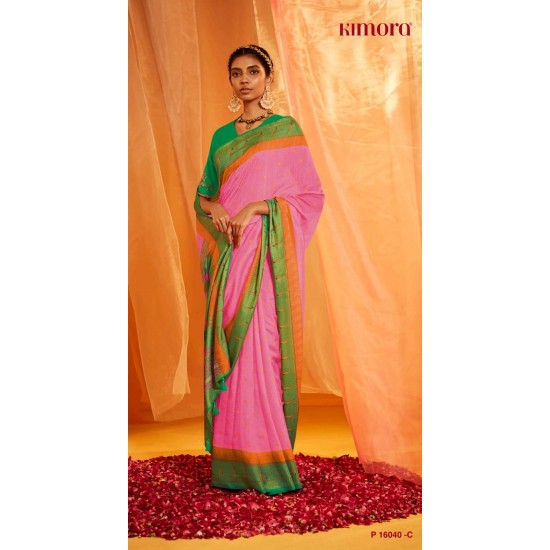 Kimora sarees Meera Paithani 